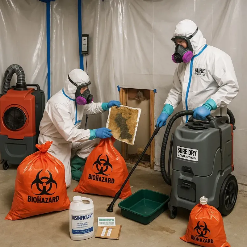 Contaminated Water Handling Protocols process in El Sobrante, CA
