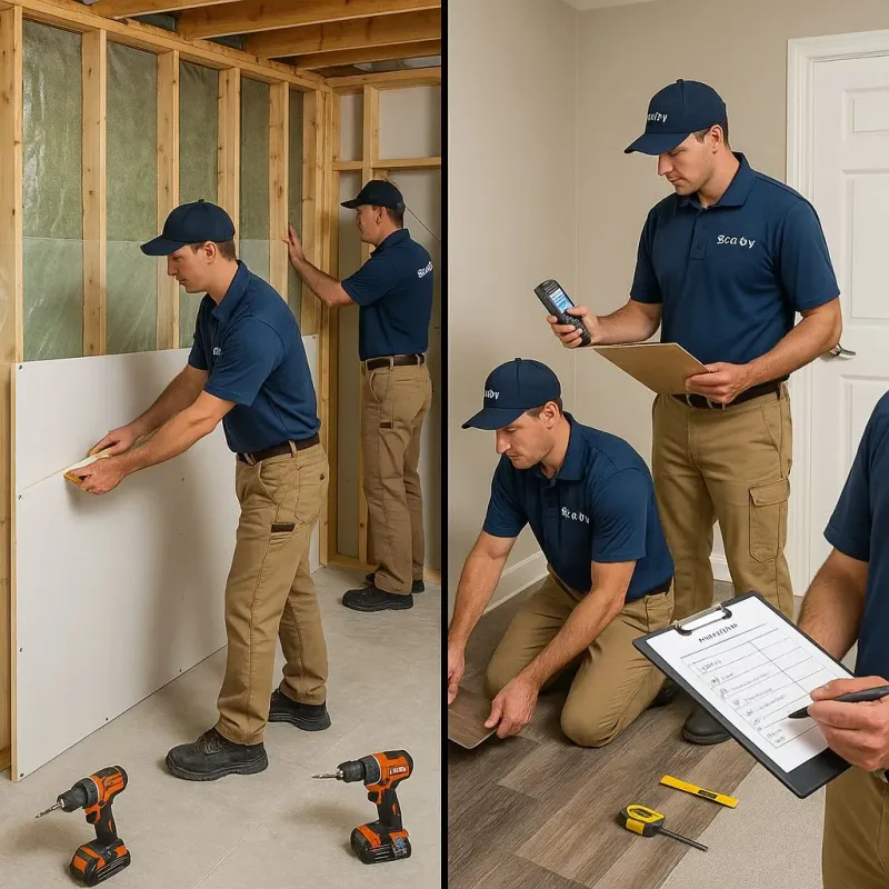 Repairs and Reconstruction process in El Sobrante, CA